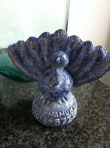 Ceramic Menurkey (Blue)